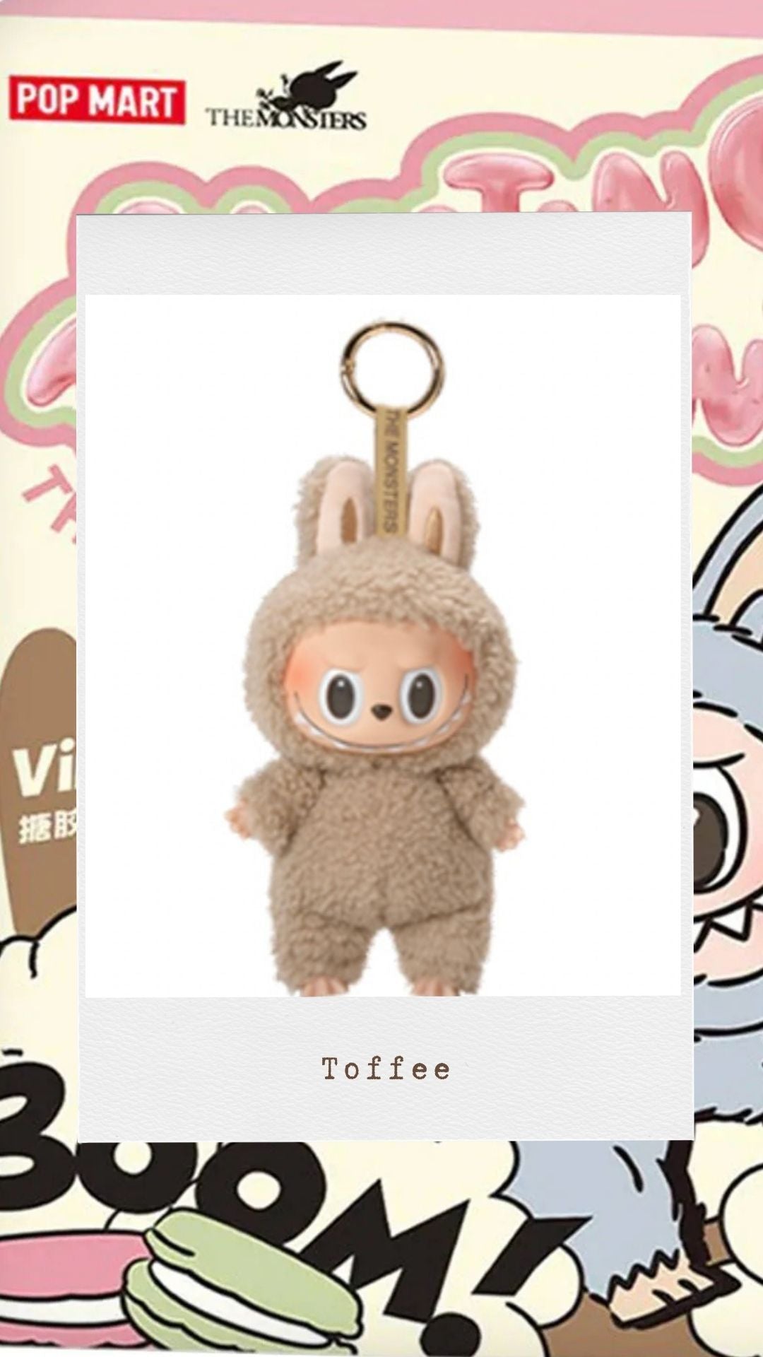 Labubu Exciting Macarons Toffee