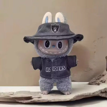 Labubu Clothes Football Fan Uniform Set Los Angeles